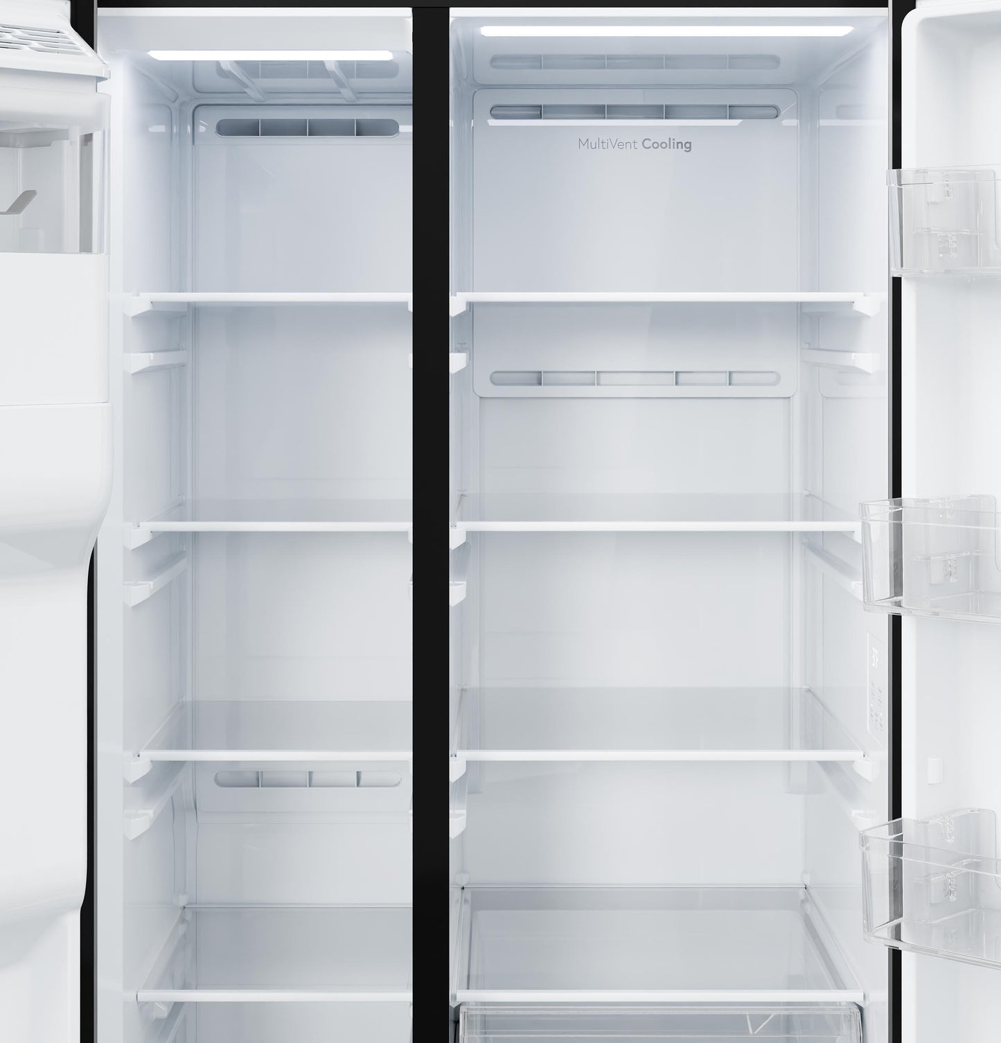 Ge Appliances GSE28NYYFS Ge® Energy Star® 27.9 Cu. Ft. Side-By-Side Refrigerator With Extra Tall Dispenser And In-Door Icemaker