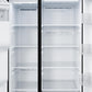 Ge Appliances GZS24NYYFS Ge® 23.6 Cu. Ft. Counter-Depth Side-By-Side Refrigerator With Extra Tall Dispenser And In-Door Icemaker
