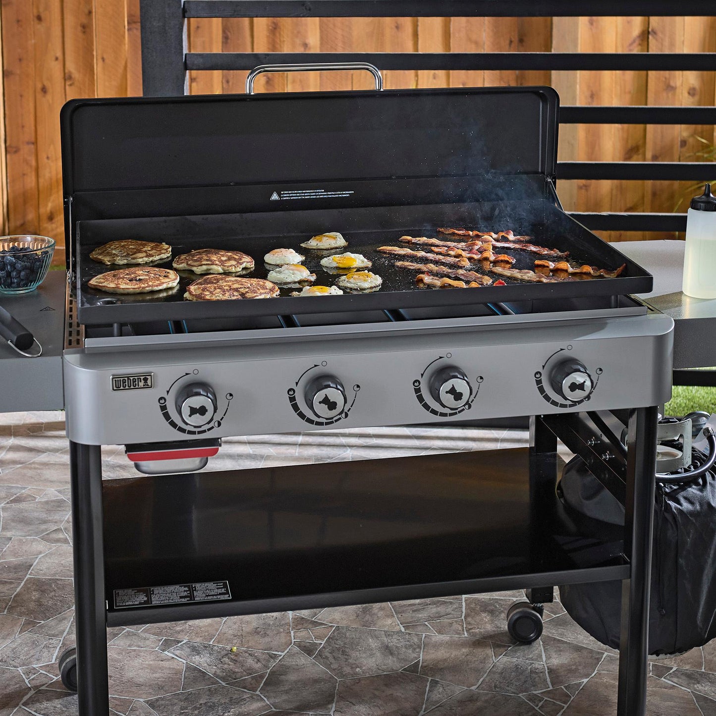 Weber 1501006 Weber® 36" Rust-Resistant Griddle - Black