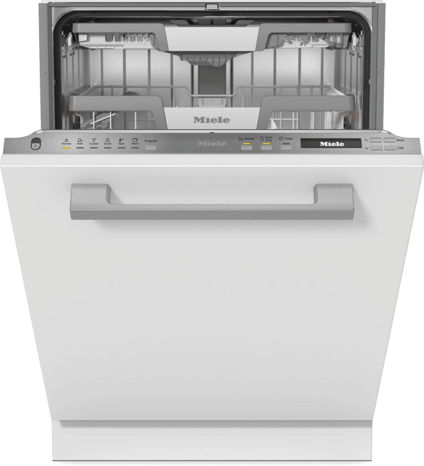 Miele G7186SCVI SCVi Fully integrated dishwashers in standard size AutoDos Stainless Steel with Automatic Dispensing