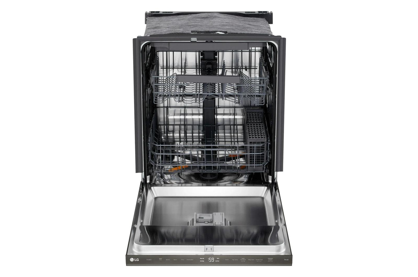 Lg LDNPM545D Smart Flushfit™ Top Control Dishwasher With 1-Hour Wash & Dry, Quadwash® Pro, And Dynamic Heat Dry™ W/Autovent Dry™