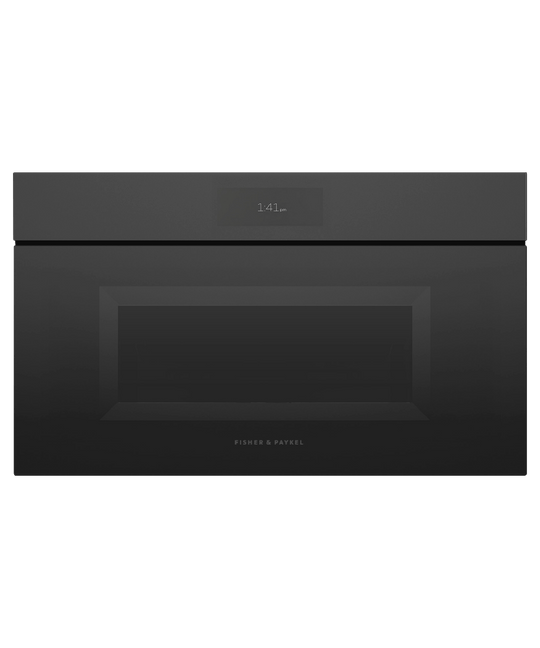 Fisher & Paykel OM30NMUNB3 30" Series 9 Minimal Handleless Compact Convection-Speed Oven