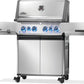 Napoleon Bbq P500VRSIBPSS Prestige 500 Rsib With Infrared Side And Rear Burner , Propane, Stainless Steel