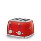 Smeg TSF03RDUS Toaster Red Tsf03Rdus