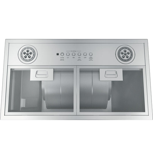 Haier UVC7300SLSS 20" Custom Hood Insert W/ Dimmable Led Lighting