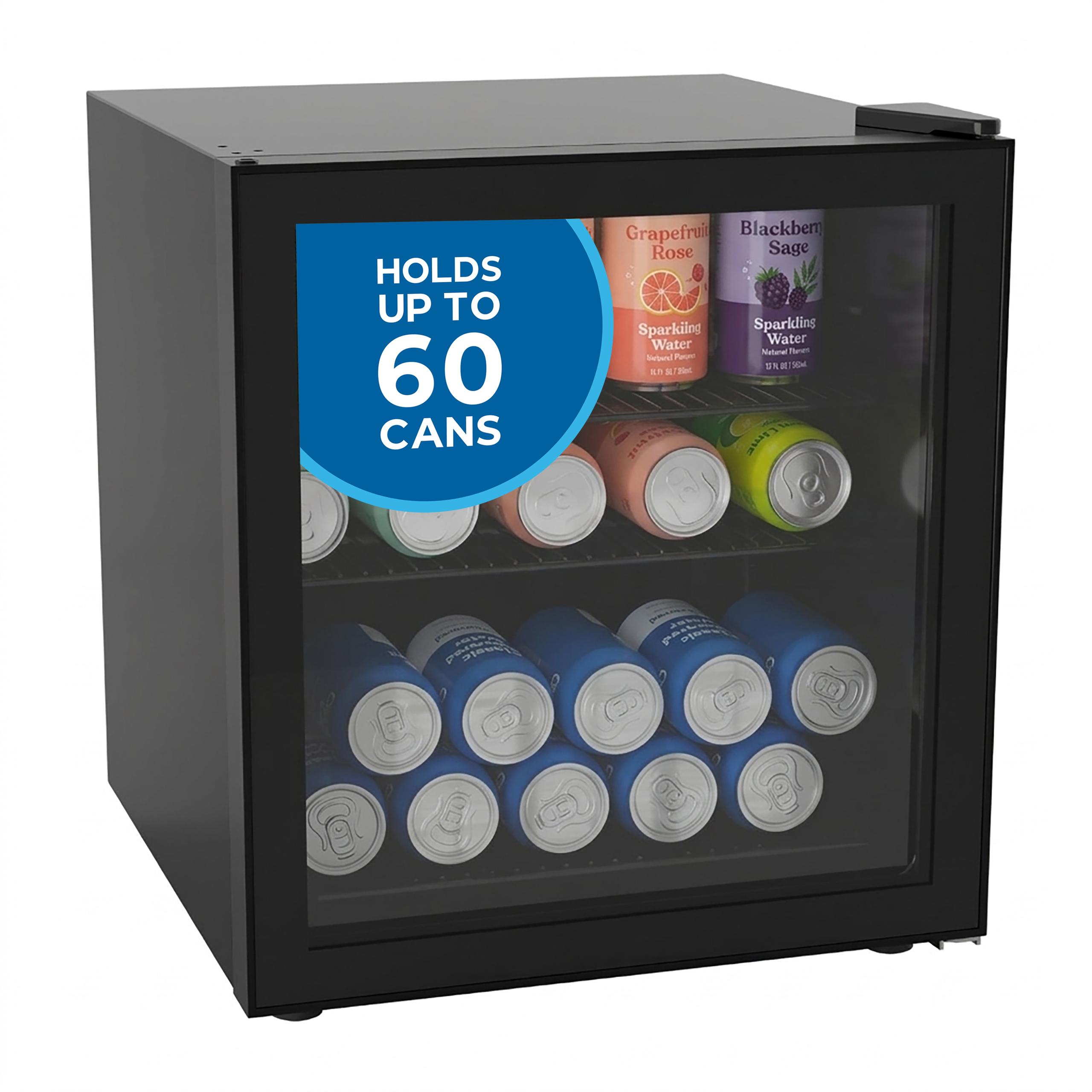 Avanti AVBC17F2PG Avanti Beverage Center, 60 Can Capacity, In Black (Avbc17F2Pg)