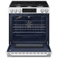 Samsung NSG90H60SW Bespoke Smart Slide-In Gas Range Pro Style Elite Design Illuminated Knobs Air Fry Max