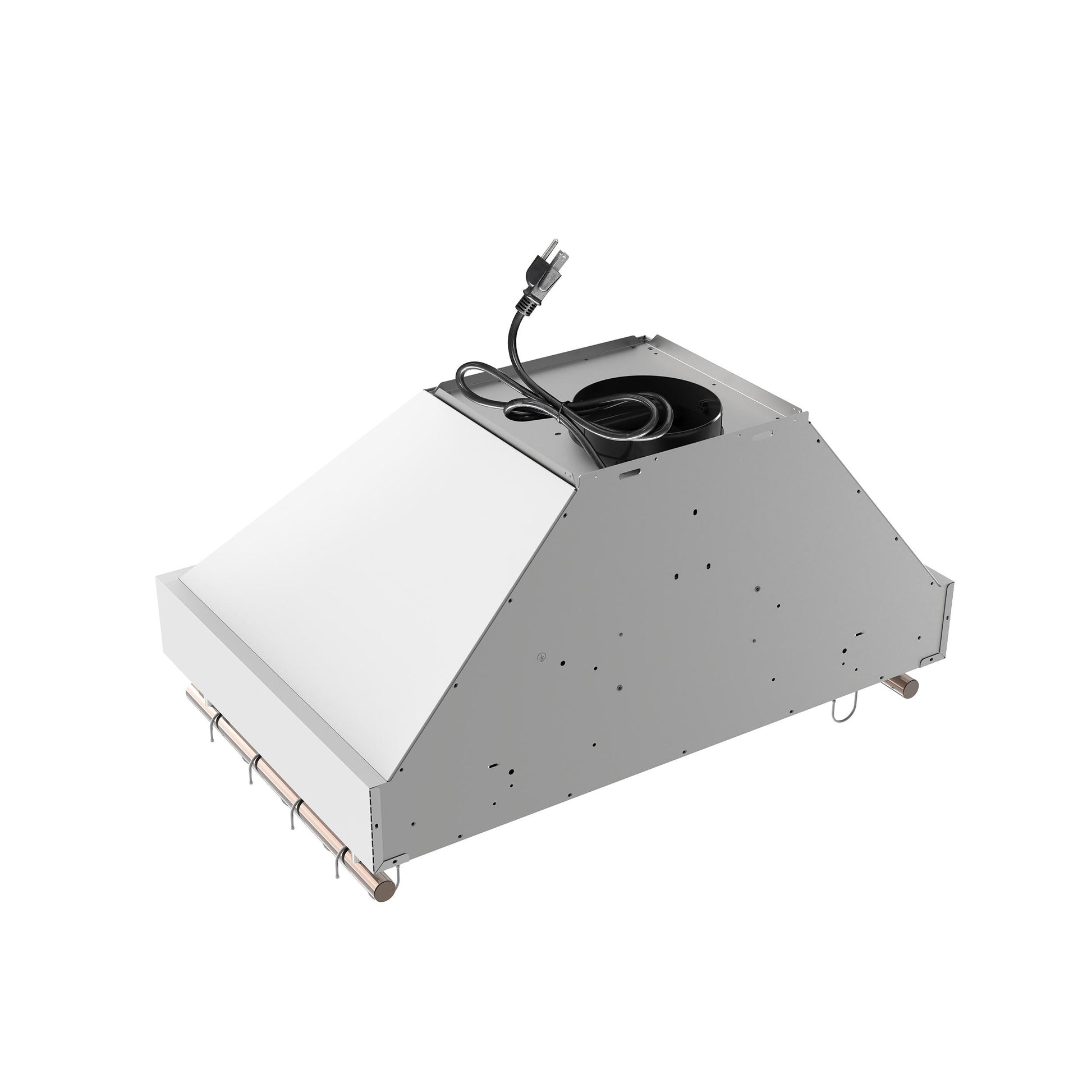 Forno FRHWM550330WHT Forno Venezia 30 Inch Wall-Mounted Range Hood In White With Touch Controls And Baffle Filters