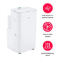 Frigidaire GHPH142AA1 3-In-1 Connected Inverter Portable Room Air Conditioner With Supplemental Heat 14,000 Btu (Ashrae) / 10,000 Btu (Doe)