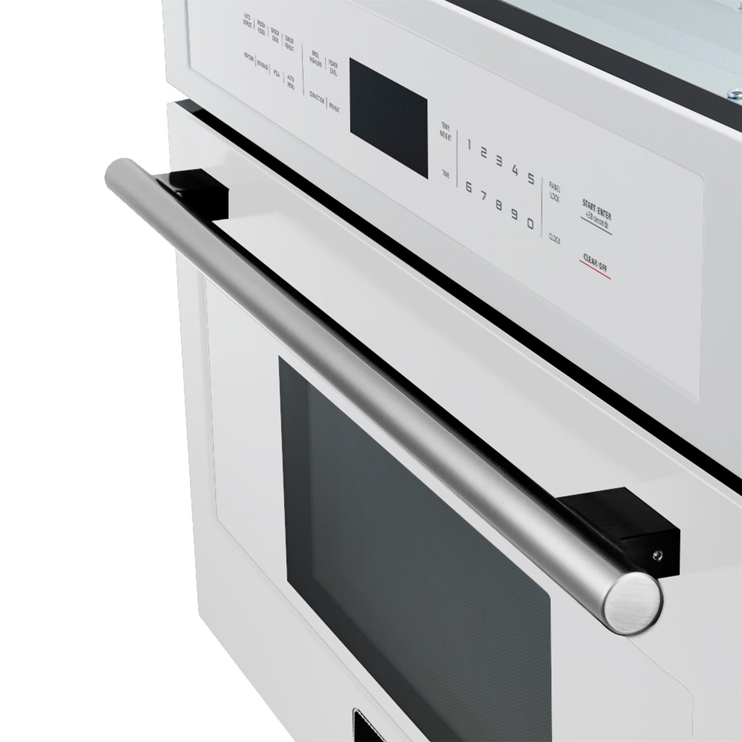 Forno FMWDR309330WHT Oliena Espresso White 30 Inch 1750 Watt Compact Oven & 1000 Watt Microwave, 1.6 Cu. Ft.