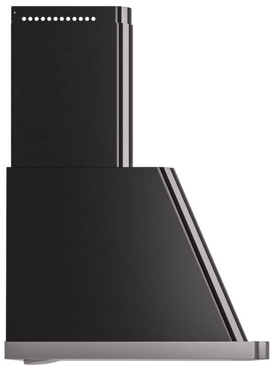 Ilve UAM76BK Majestic 30 Inch Glossy Black Wall Mount Range Hood