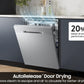 Samsung DW70H83YEUR Dishwasher With 3 Point Wash System Autorelease™ Door 3Rd Rack 48 Dba