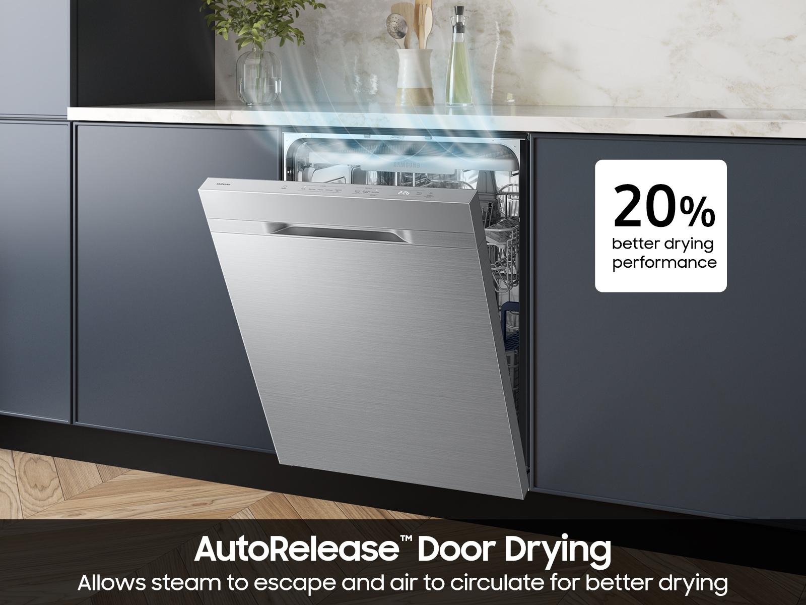 Samsung DW70H83YEUR Dishwasher With 3 Point Wash System Autorelease™ Door 3Rd Rack 48 Dba
