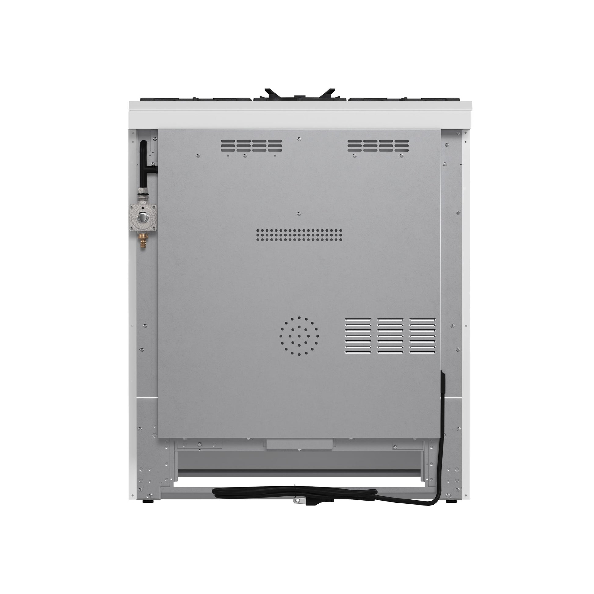 Forno FFSGS111630WHT Forno Leonardo Espresso 30-Inch White Gas Range, 5 Burners, 39,500 Btu, 5 Cu.Ft Convection Oven