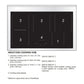 Verona VUFSIE365DSS Verona Vufsie365Dss 36 Inch Ultima Collection Double Oven Induction Range With 5 Elements, 4.1 Cu. Ft. Oven Total Capacity