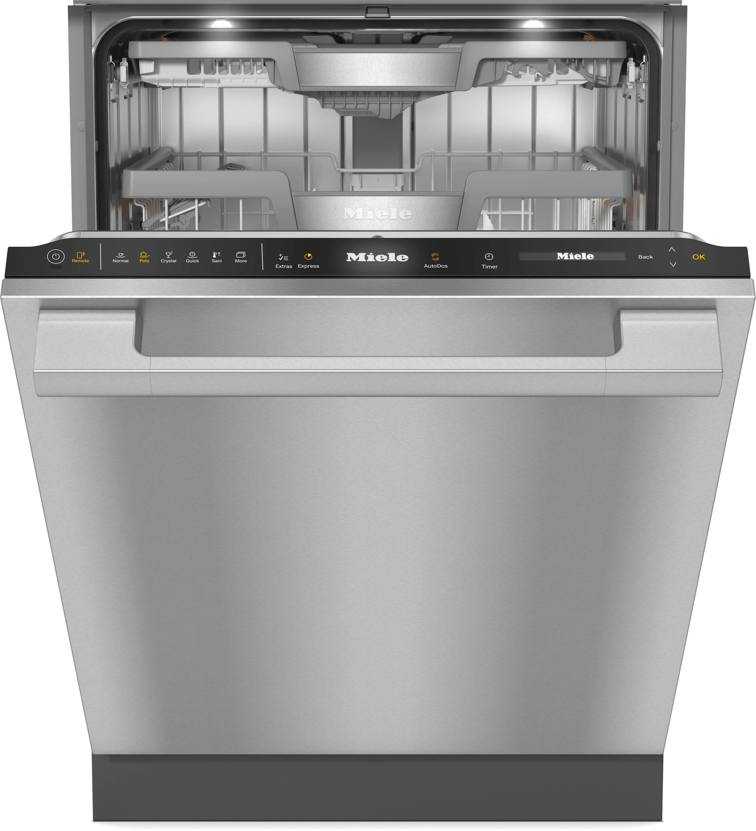 Miele G7766SCVISF G 7766 Scvi Sf Autodos - Fully-Integrated, Full-Size Dishwasher With Automatic Dispensing Thanks To Autodos With Integrated Powerdisk.