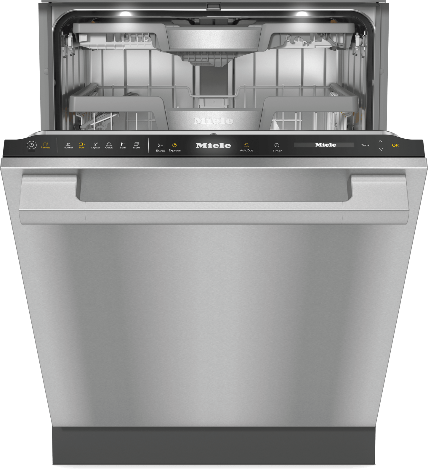 Miele G7766SCVISF G 7766 Scvi Sf Autodos - Fully-Integrated, Full-Size Dishwasher With Automatic Dispensing Thanks To Autodos With Integrated Powerdisk.
