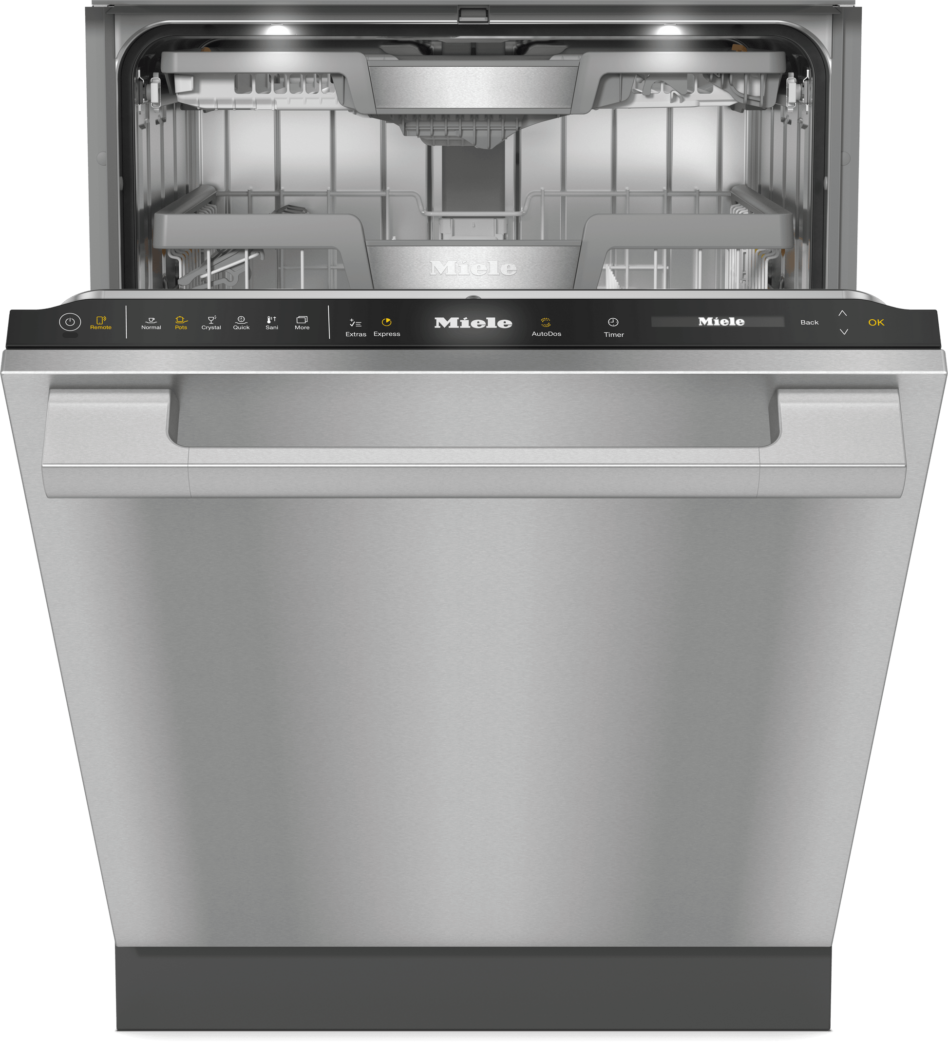 Miele G7766SCVISF G 7766 Scvi Sf Autodos - Fully-Integrated, Full-Size Dishwasher With Automatic Dispensing Thanks To Autodos With Integrated Powerdisk.