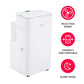 Frigidaire GHPC142AA1 3-In-1 Connected Inverter Portable Room Air Conditioner 14,000 Btu (Ashrae) / 10,500 Btu (Doe)