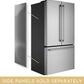 Monogram ZKLBLSCYSS Monogram Stainless Steel Side Panels For French Door Bottom Freezer - Left