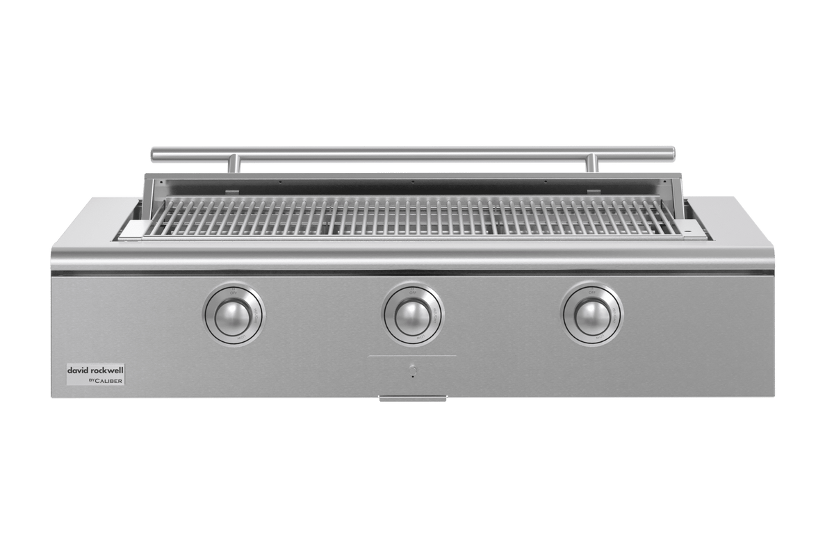 True Caliber CRG48BL00A 48 Inch Built-In Grills - Cooktop: Grill, Fuel Type: Natural Gas, Fuel: Liquid Propane - Stainless Steel Finish, Stainless Steel Hardware