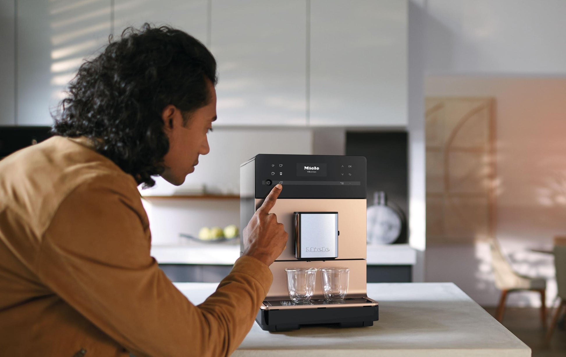 Miele CM5510RG Cm 5510 Silence - Countertop Coffee Machine With Onetouch For Two For The Ultimate In Coffee Enjoyment.