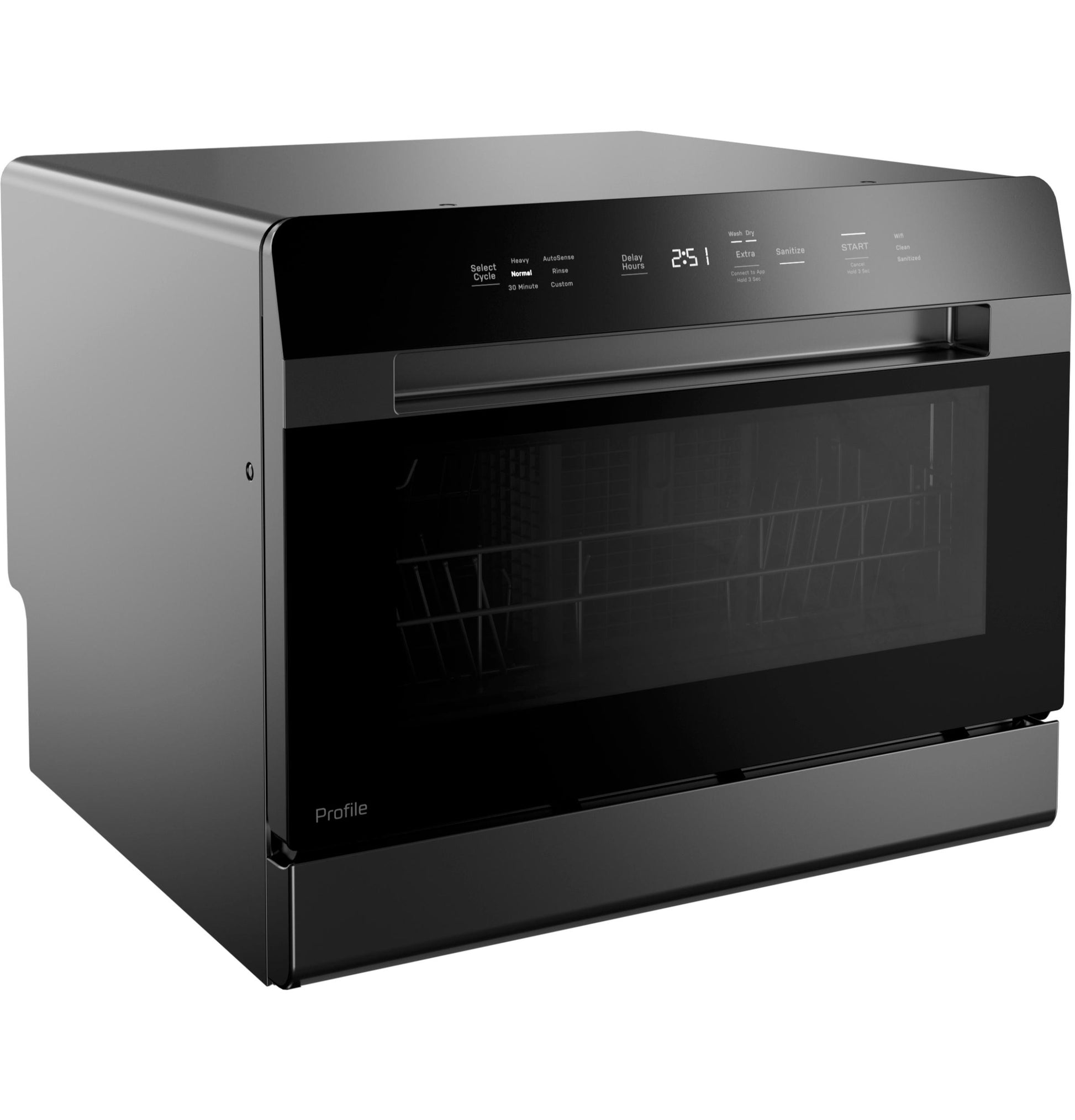 Ge Appliances PZF560HGWBB Ge Profile&#8482; Energy Star® Smart Compact Dishwasher For Countertop Or Built-In