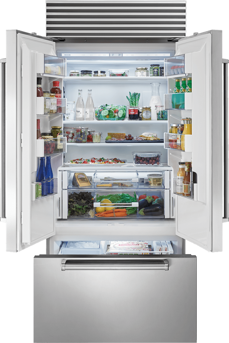 Sub-Zero BI42UFDSTH 42" Classic French Door Refrigerator/Freezer