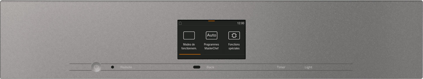 Miele H7660BPGG H 7660 Bp Am Graphite Grey - 24" Oven In A Perfectly Combinable Design With Roast Probe And Brilliantlight.
