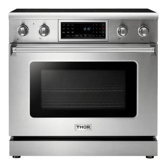 Thor Kitchen TRE3601 Thor Kitchen 36-Inch Tilt Panel Professional Electric Range - Tre3601