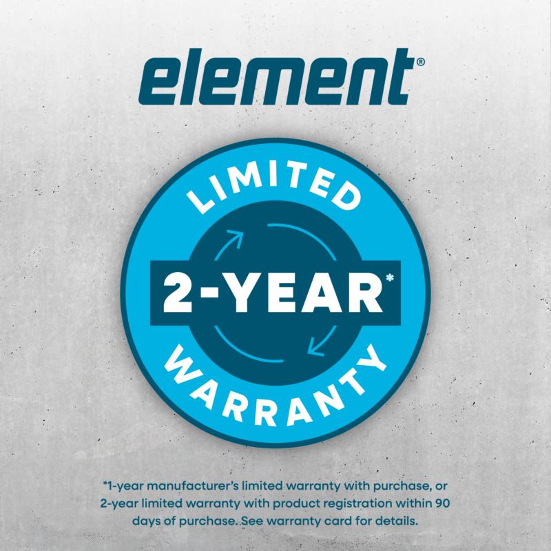 Element Appliance EXUF17CEES Element 17.0 Cu. Ft. Upright Convertible Freezer / Refrigerator - Stainless Steel, Energy Star (Exuf17Cees)