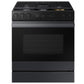 Samsung NSG6DG8500MT Bespoke 6.0 Cu. Ft. Smart Slide-In Gas Range With Air Sous Vide & Air Fry In Matte Black Steel