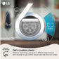 Lg WT7010CW 4.5 Cu. Ft. Ultra Large Capacity Top Load Washer With Impeller & Turbodrum™ Technology