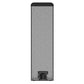 Forno FFFFD174522BLK Forno Storico 22-Inch Retro Bottom Freezer Fridge In Black, 9 Cu.Ft, Copper-Tone Handle
