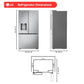 Lg LF24Z6330S 24 Cu. Ft. Counter-Depth Max™ With Zero Clearance™ 3-Door French Door Refrigerator