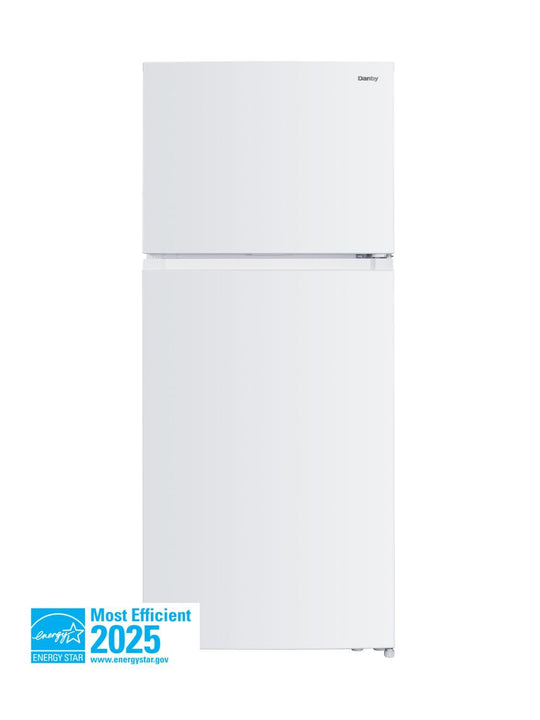 Danby DFF176B1WDB Danby 18 Cu. Ft. Top Mount Refrigerator In White
