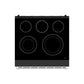 Thor Kitchen RSE30PBSS 30 Inch Professional Electric Range With Precision Knob Control In Black And Stainless Steel Gordon Ramsay Series