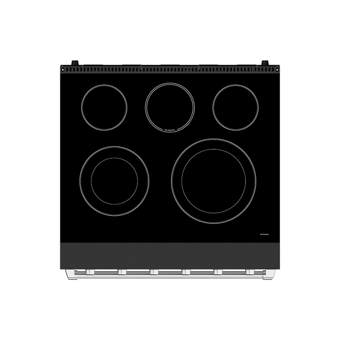 Thor Kitchen RSE30PBSS 30 Inch Professional Electric Range With Precision Knob Control In Black And Stainless Steel Gordon Ramsay Series