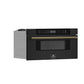Forno FMWDR300030BLK Forno Capoliveri Espresso 30-Inch Microwave Drawer, Black, 1.2 Cu.Ft, 1500 Watts, Built-In, Touch Control Lcd Display, Auto-Touch Open/Close, 11 Power Levels, Sensor Cooking