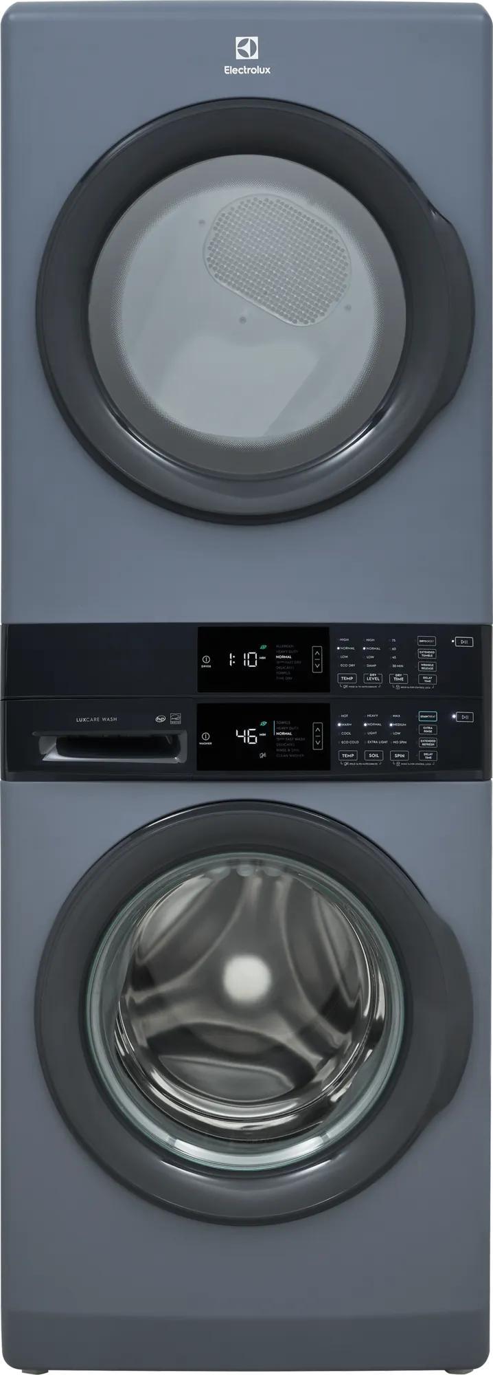 Electrolux ELTE7300AD Laundry Tower Single Unit Front Load 4.4 Cu. Ft. Washer & 8 Cu. Ft. Electric Dryer