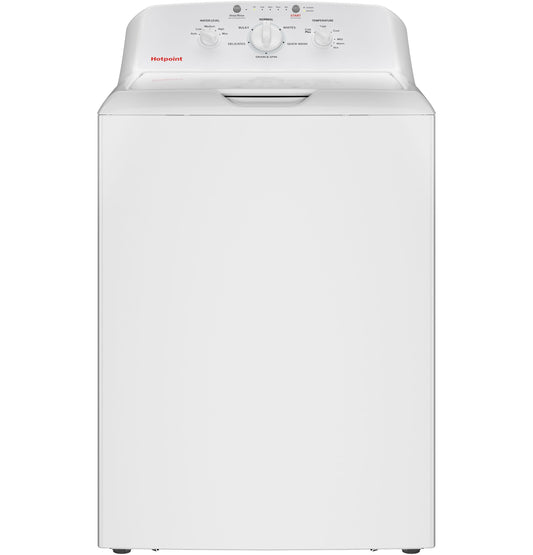 Hotpoint HTW265ASWWW Hotpoint® 4.0 Cu. Ft. Capacity Washer With Stainless Steel Basket,Cold Plus And Water Level Control​