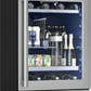 Zephyr PRPB24C01CG Presrv Pro Beverage Cooler, 24In Under Cabinet, Ss+Glass, Reverse Door, 1 Zone
