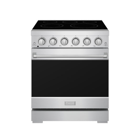 Thor Kitchen RSE30P 30 Inch Professional Electric Range With Precision Knob Control In Stainless Steel Gordon Ramsay Series
