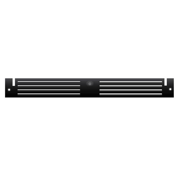 Xo Appliance XOUTK241DB Black Toe Kick 24" Single Door (Standard On Xo Panel Ready Units)