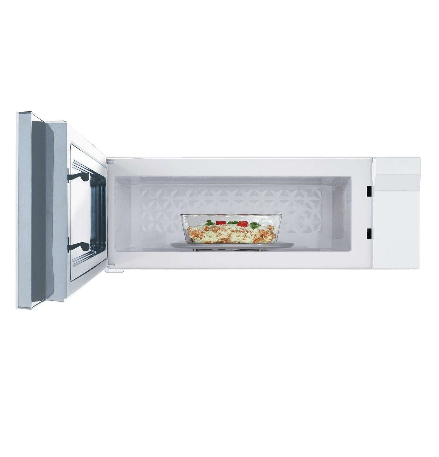 Ge Appliances UVM9125DYWW 1.2 Cu. Ft. Over-The-Range Low Profile Sensor Microwave Oven