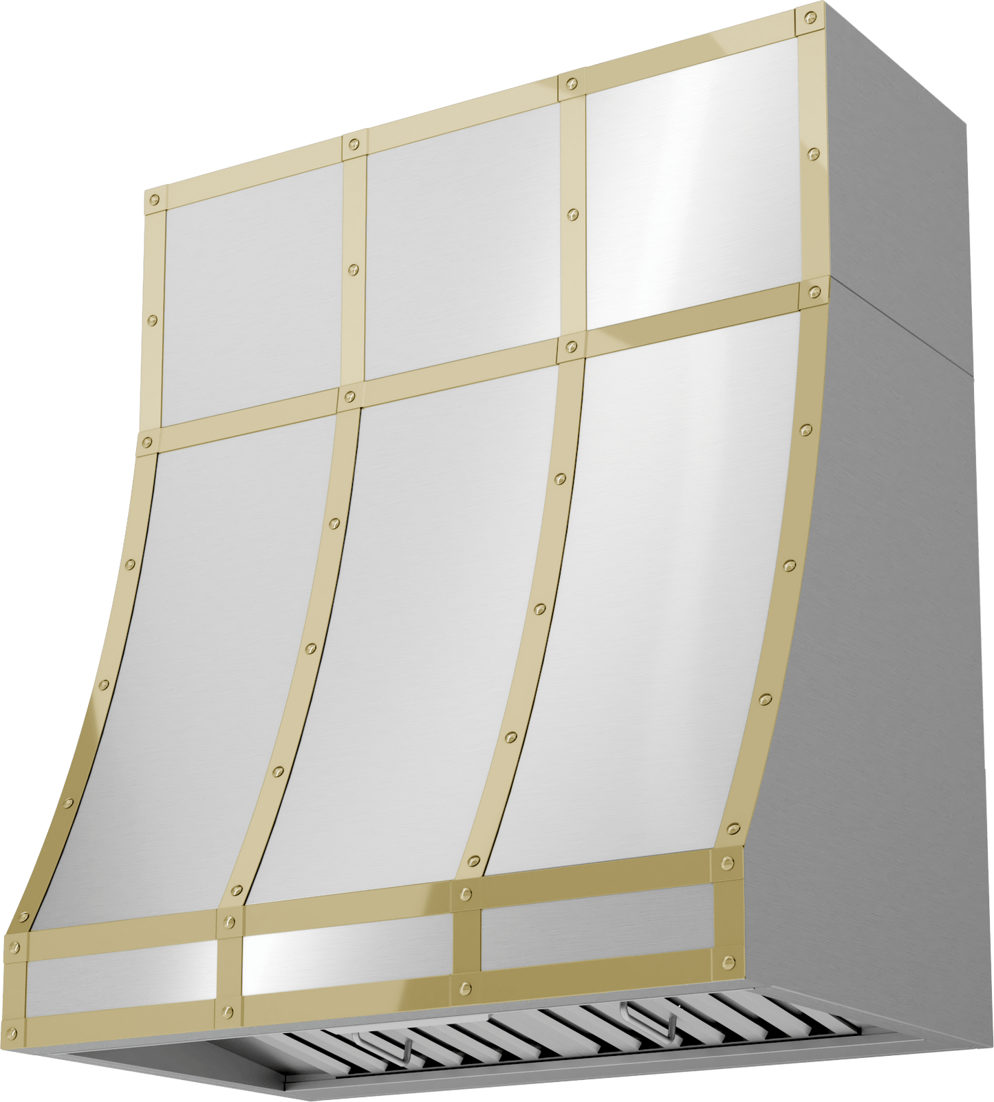 Zephyr BKDC13612APG Duct Cover Banding Kit, 36In X 12In, Polished Gold