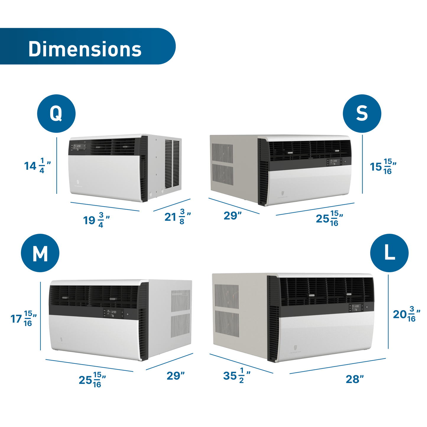 Friedrich KHVS10B11A Friedrich K Hl Inverter 10,000 Btu 115V Smart Window/Wall Air Conditioner With Heat Pump
