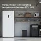 Element Appliance EUF14CEEW Element 14.0 Cu. Ft. Upright Convertible Freezer/Refrigerator - White, Energy Star (Euf14Ceew)