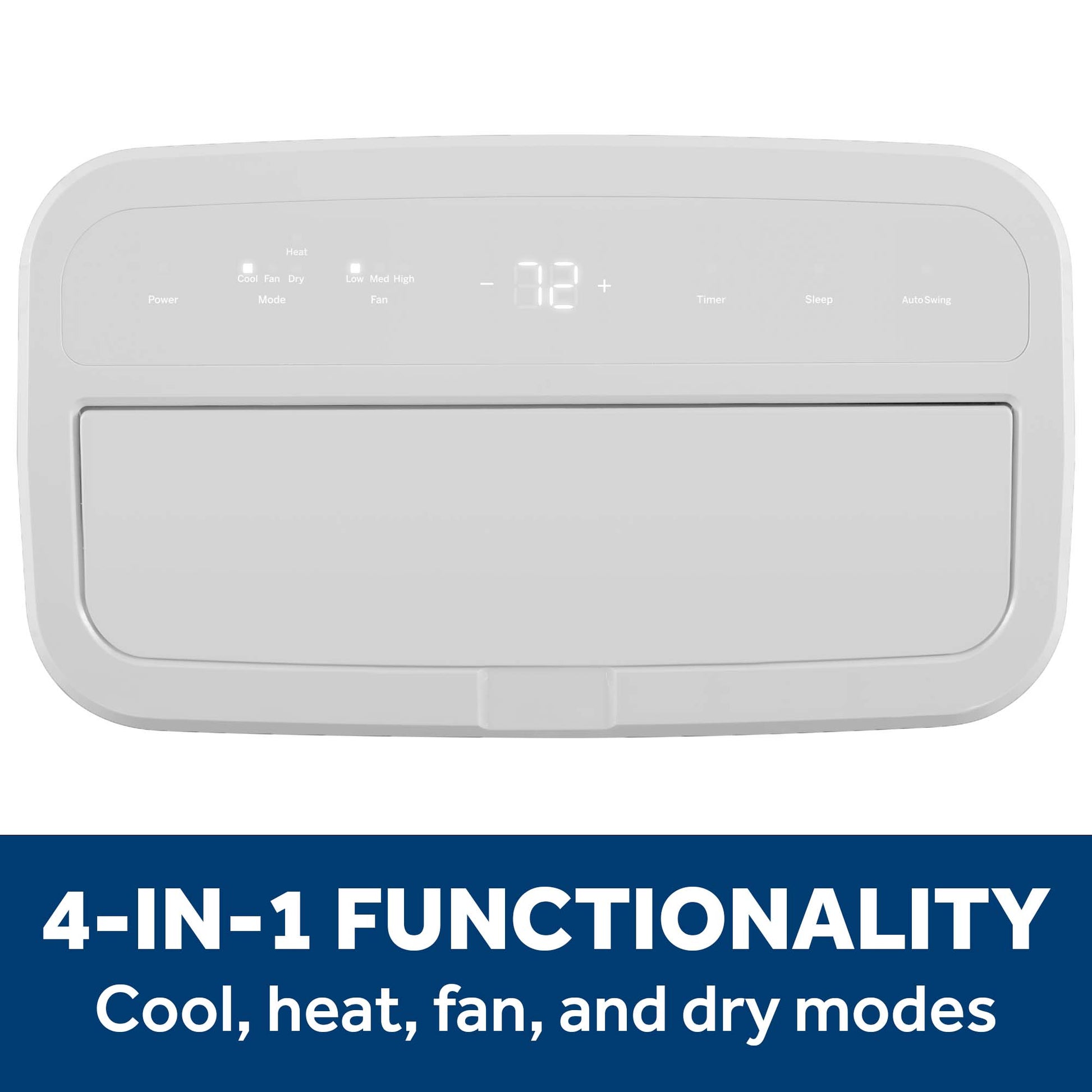 Ge Appliances APLH10WWF Ge® 10,000 Btu Class Smart Heat/Cool Portable Air Conditioner For Medium Rooms Up To 450 Sq Ft. (10,300 Btu Doe)