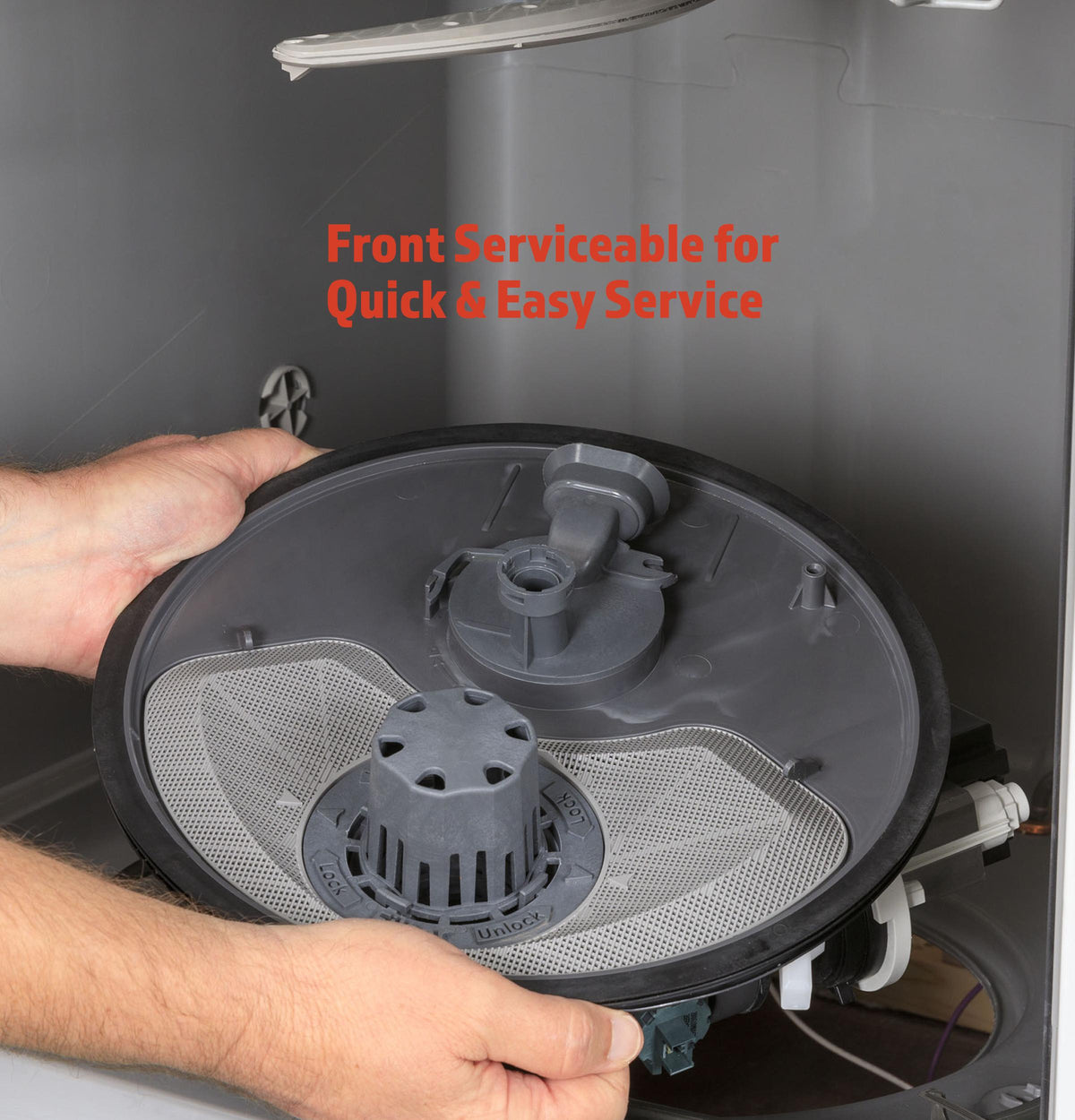 Hotpoint HDF310PGZBB Hotpoint® Dishwasher With Front Controls